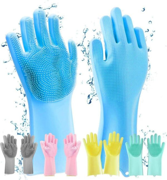 Re-useable Washing Gloves for Kitchen, Bathroom, Car, Cleaning