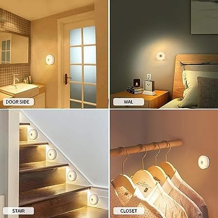 Intelligent Motion Sensor LED Light - USB Rechargeable