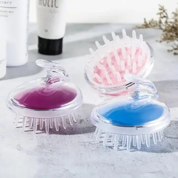 Head Scalp Massage & Shampoo Brush