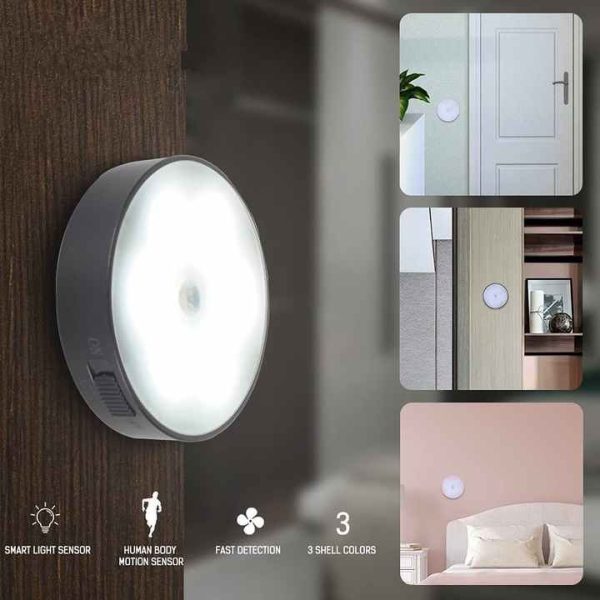 Intelligent Motion Sensor LED Light - USB Rechargeable