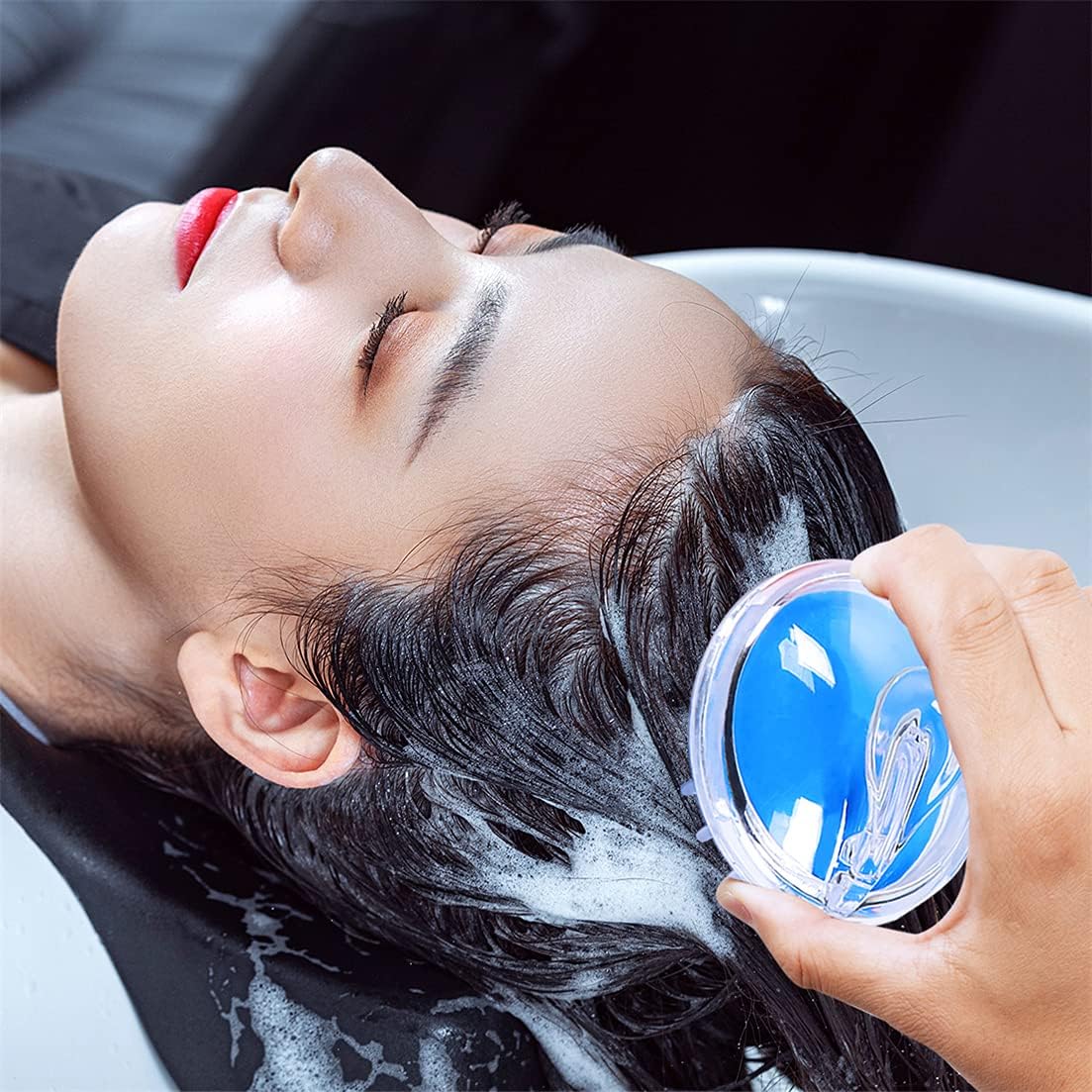 Head Scalp Massage & Shampoo Brush